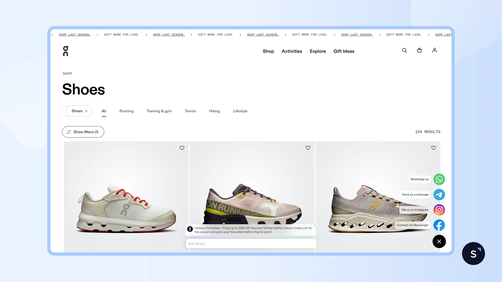 multi channel widget