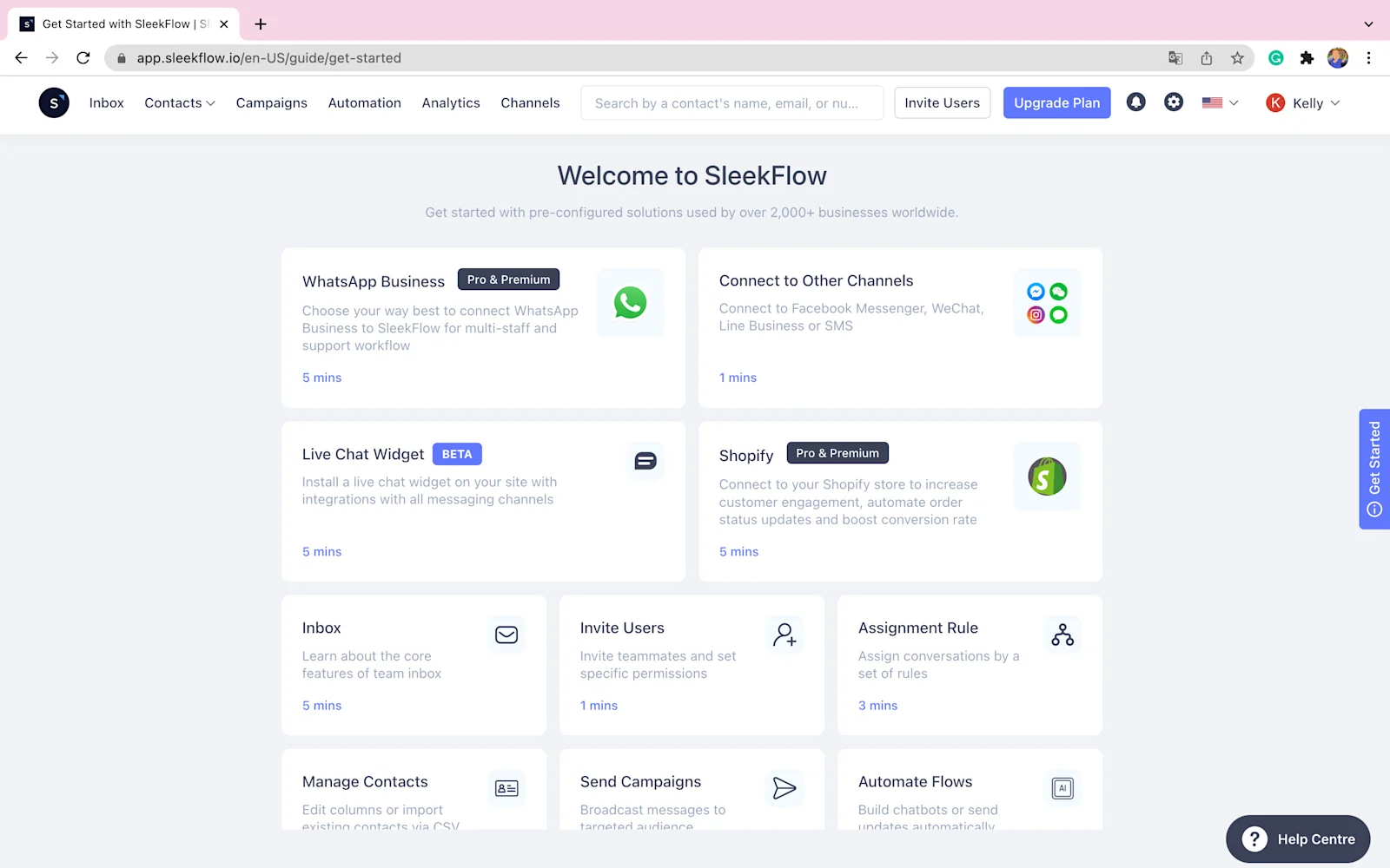 SleekFlow is an official WhatsApp Business Solution Provider