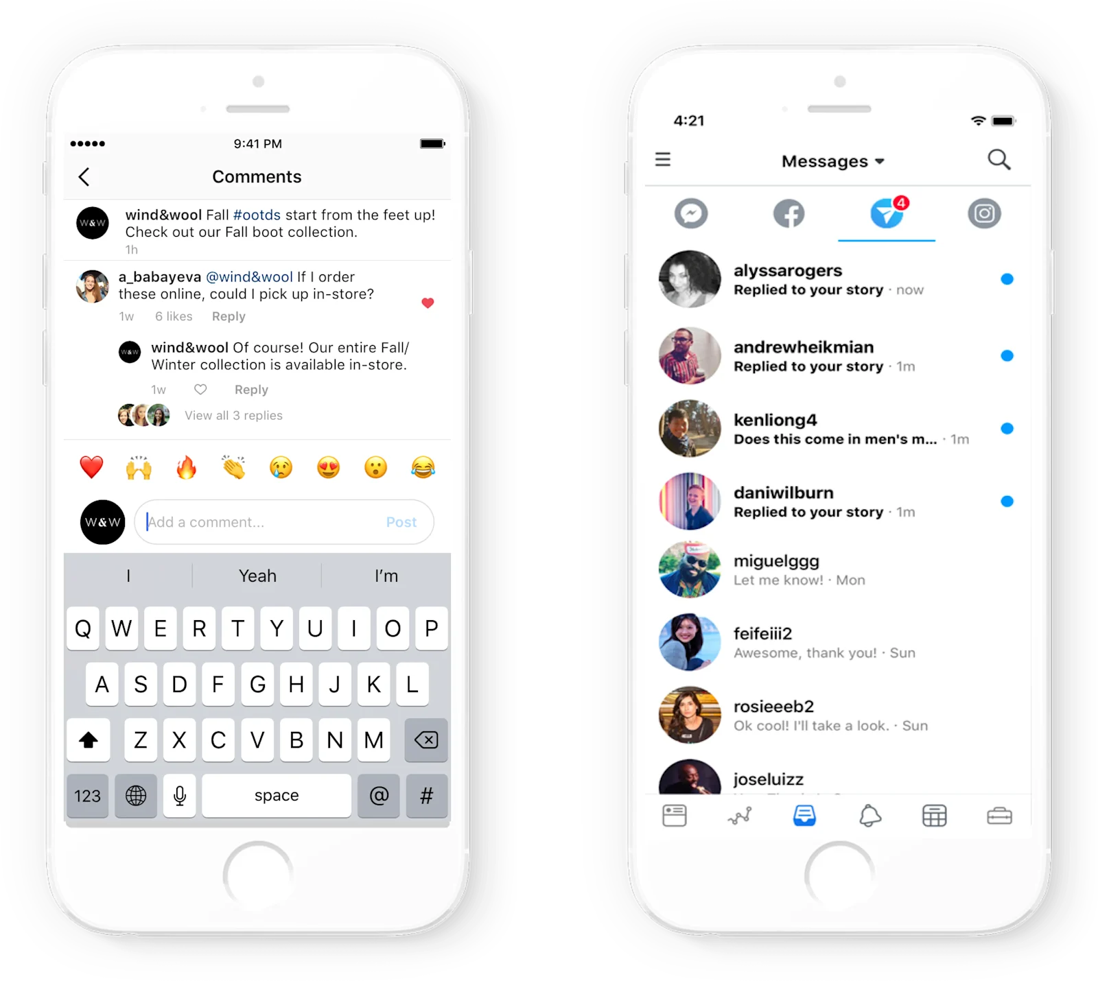 Membalas Pesan Instagram