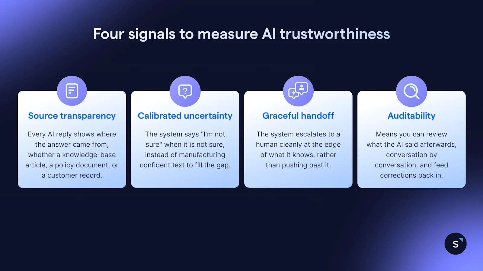 Four signals to measure AI worthiness businesses should look out for