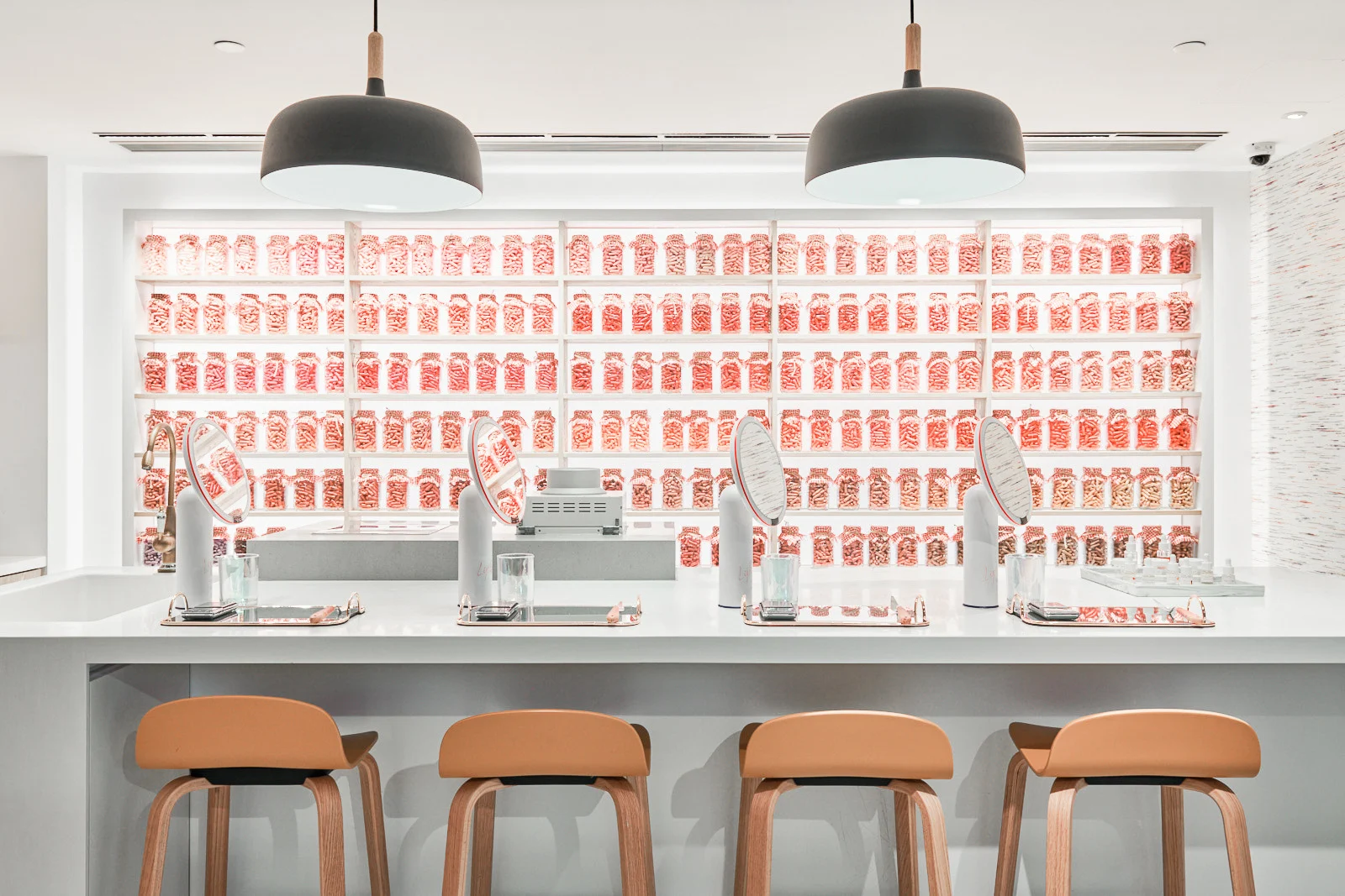 Skin retreat lipstick wall