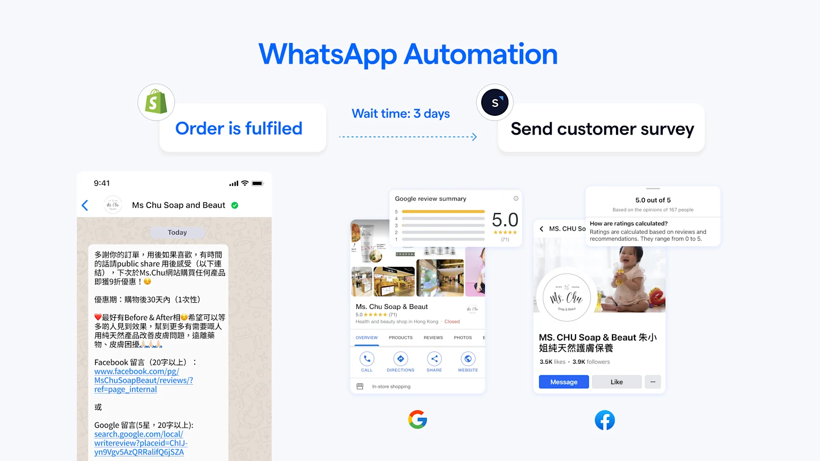 Ms Chu automation customer survey