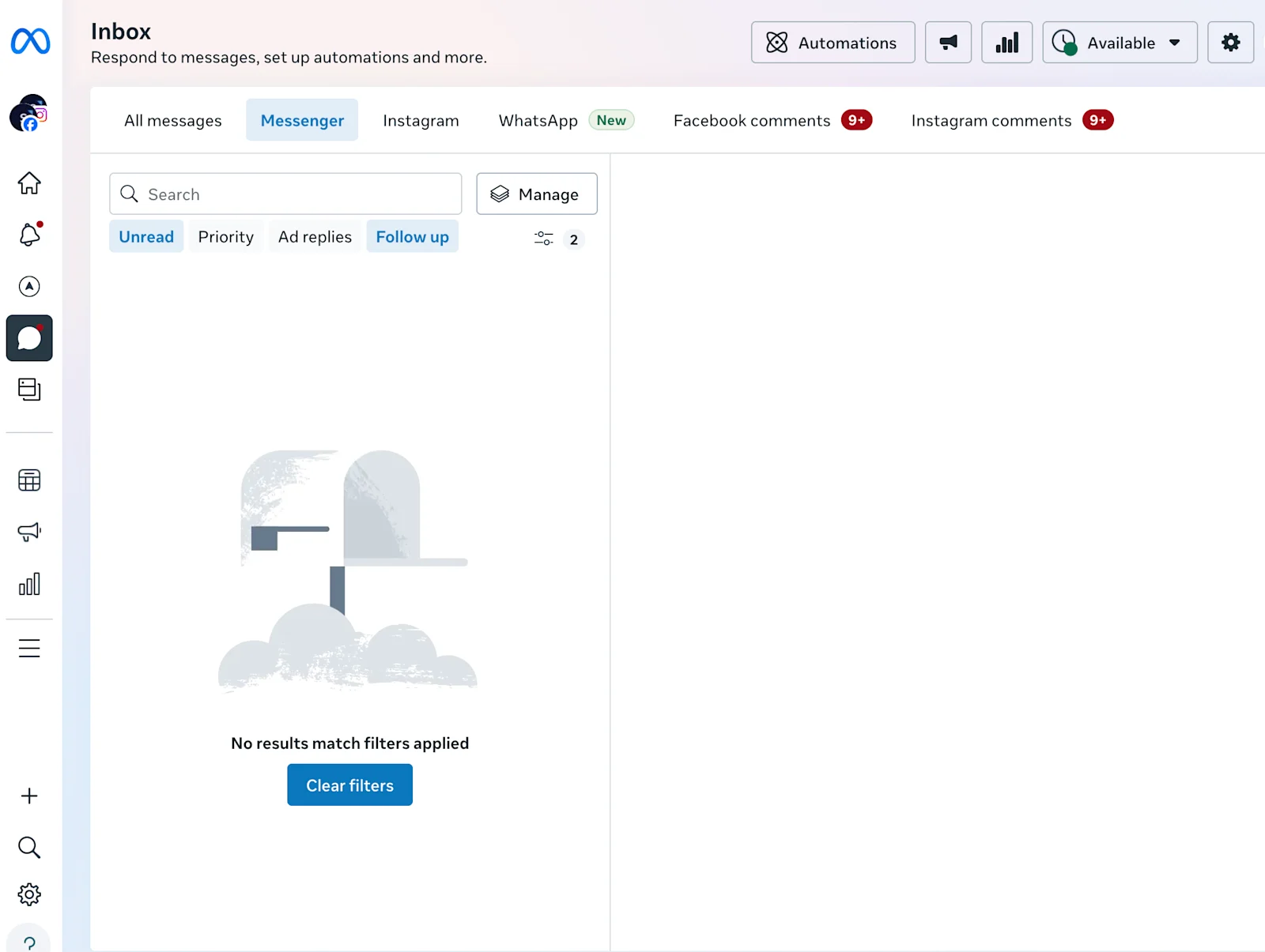 Cara Buat Facebook Chatbot: Klik Inbox 