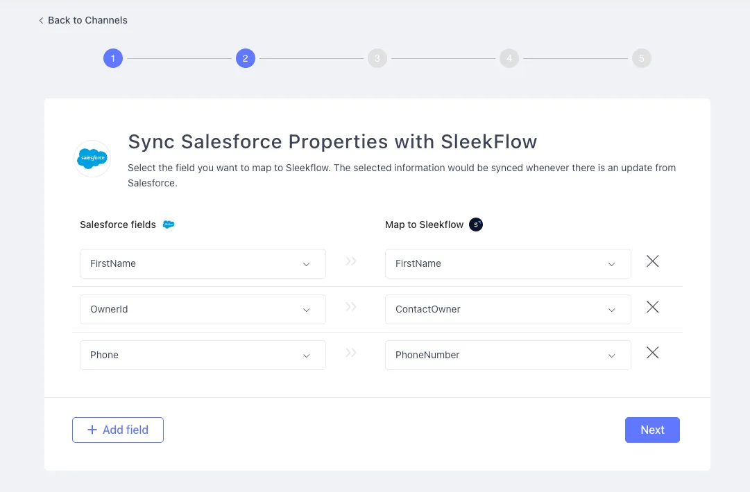 Automate filtering, mapping, and exporting Salesforce contacts