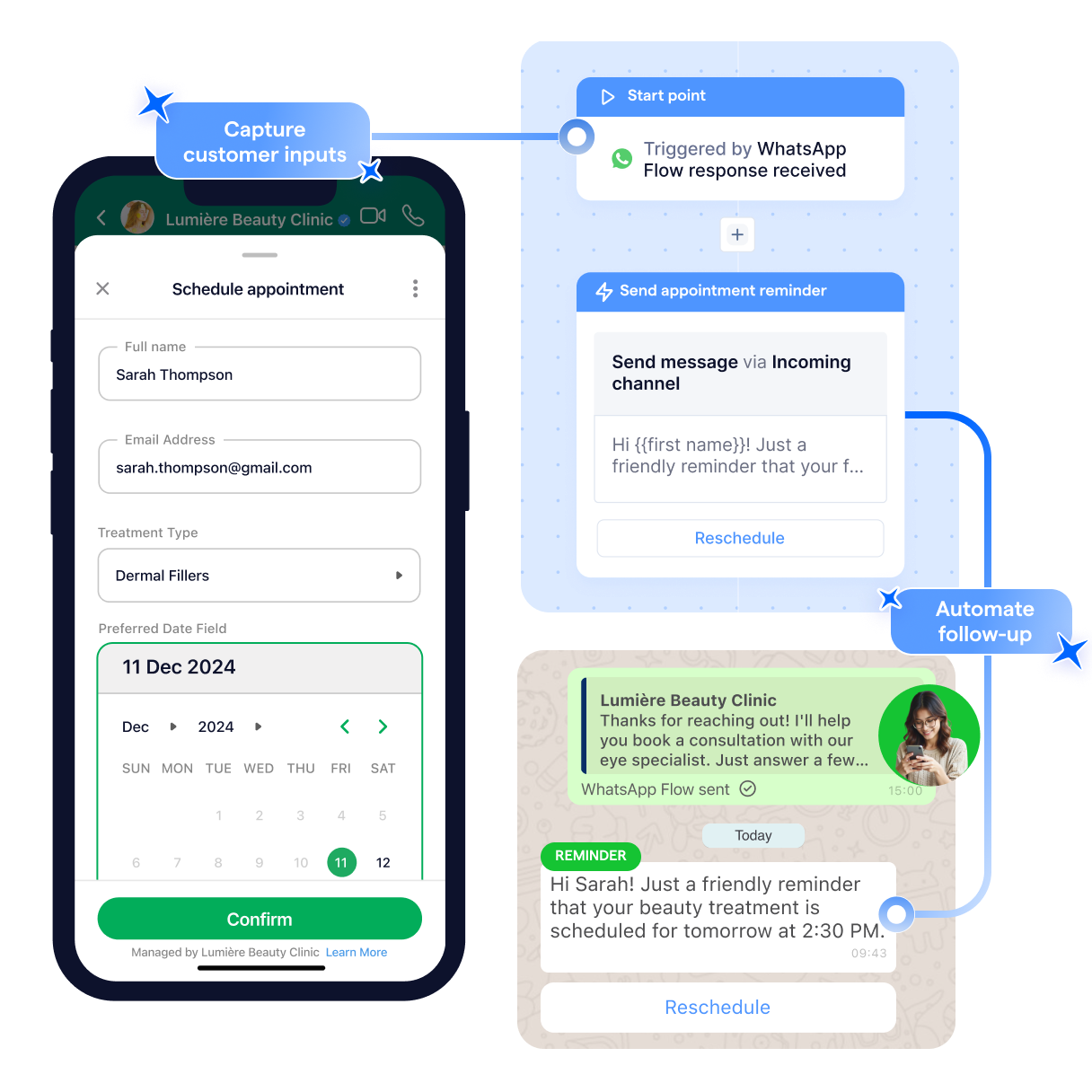 WhatsApp Flow Hero