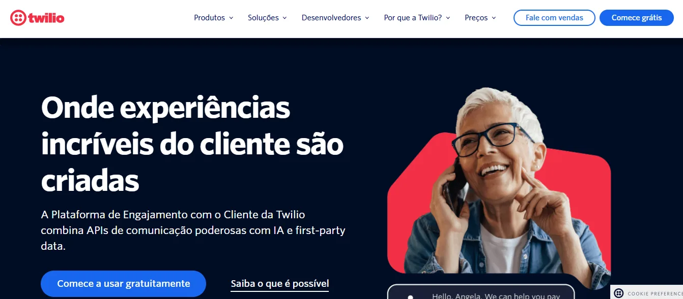 Twillio PT home page