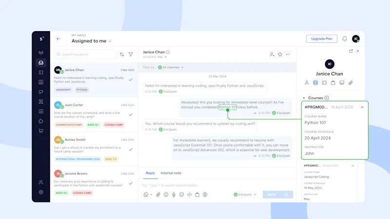Custom Objects: Manage CRM data within WhatsApp chats