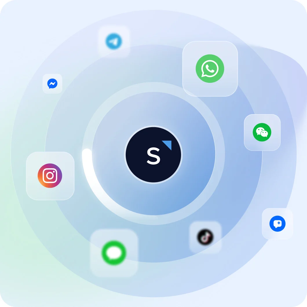 SleekFlow omnichannel platform that connects with customers on every platform