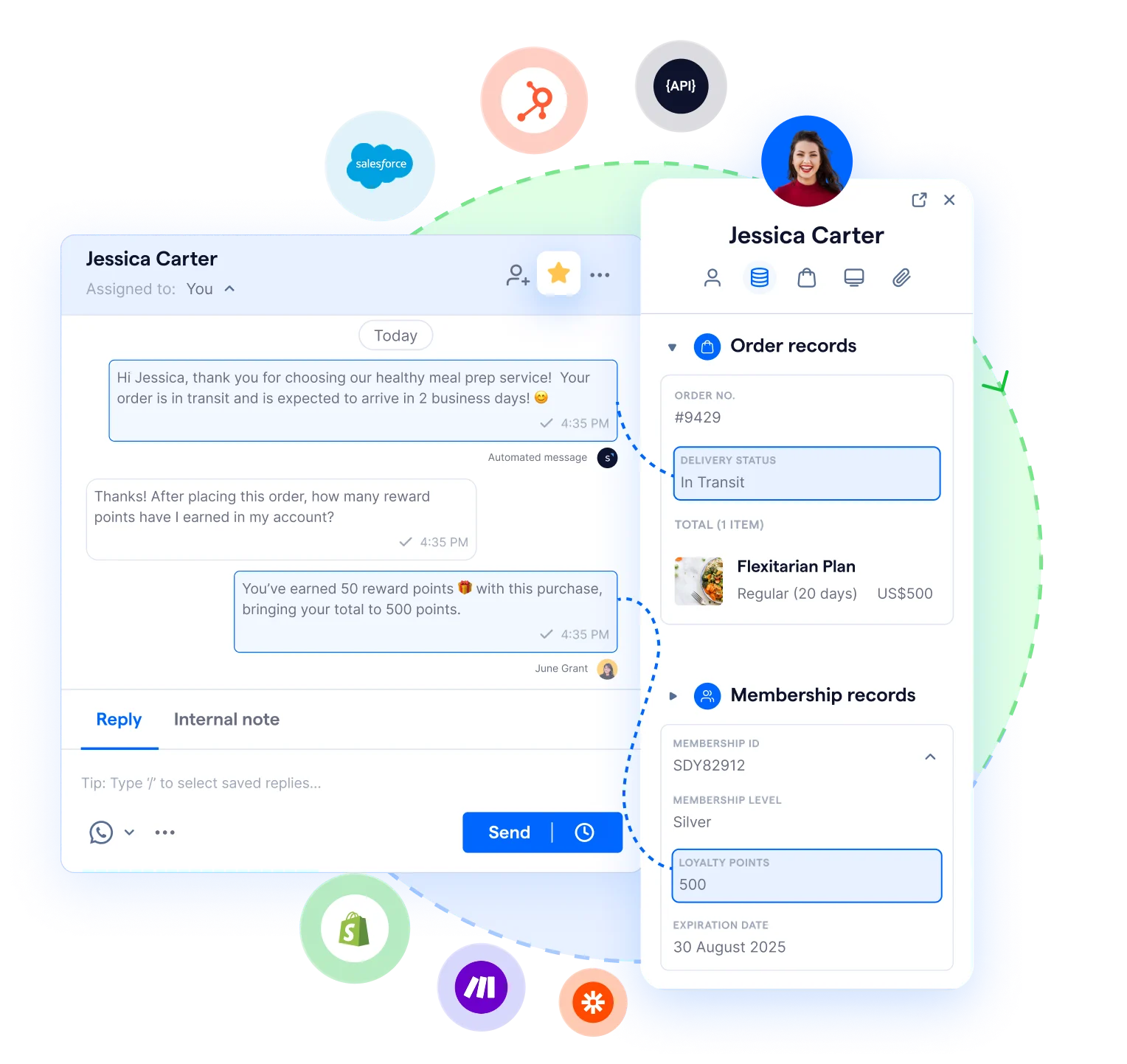 CRM & Database Integration 