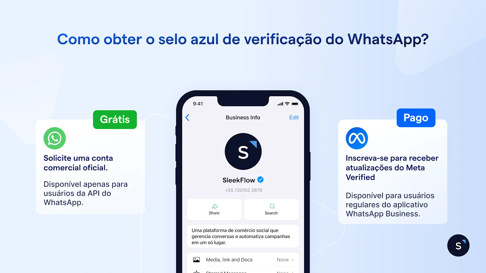 PT BR como ter uma conta verificada WhatsApp