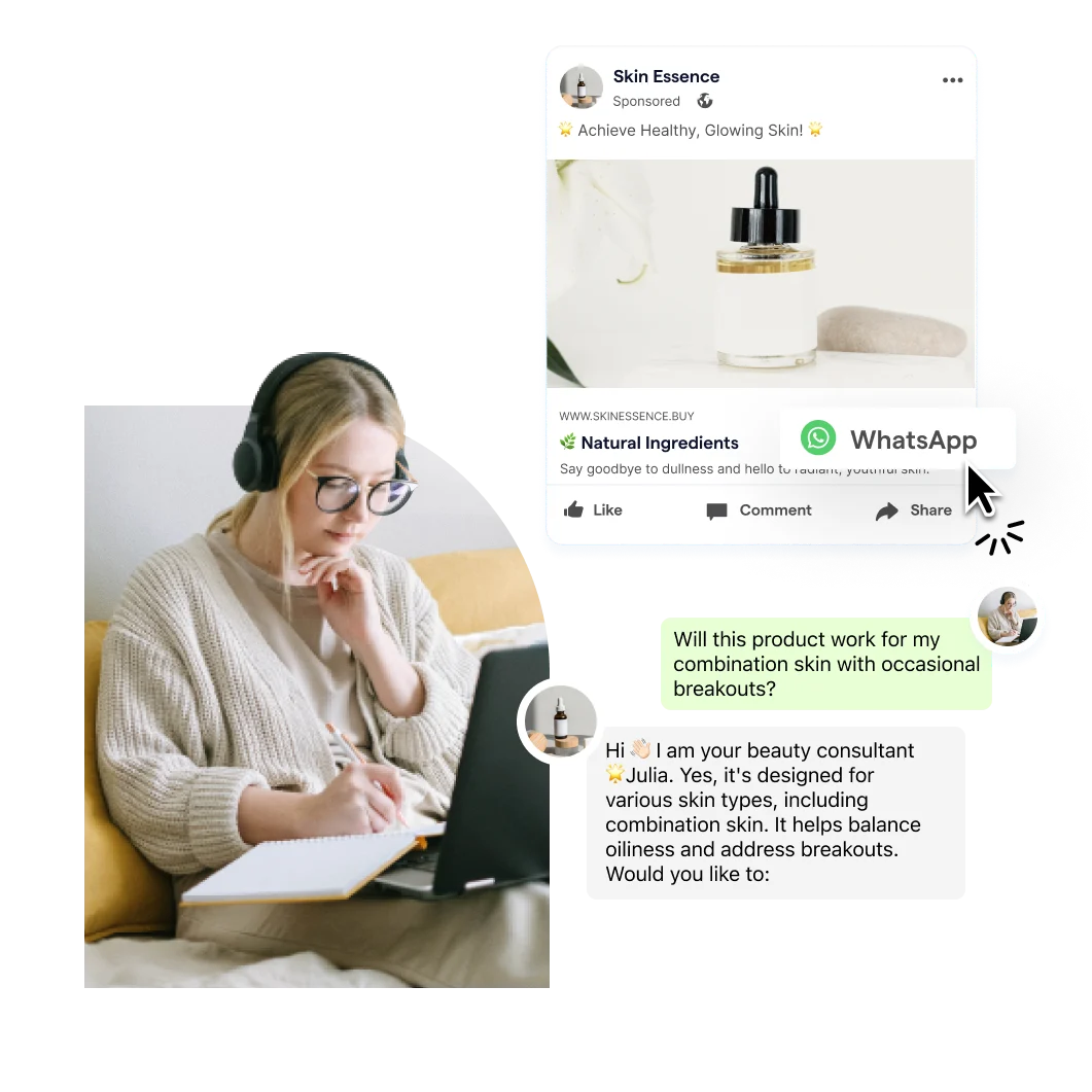 Personalized 1:1 online consultation