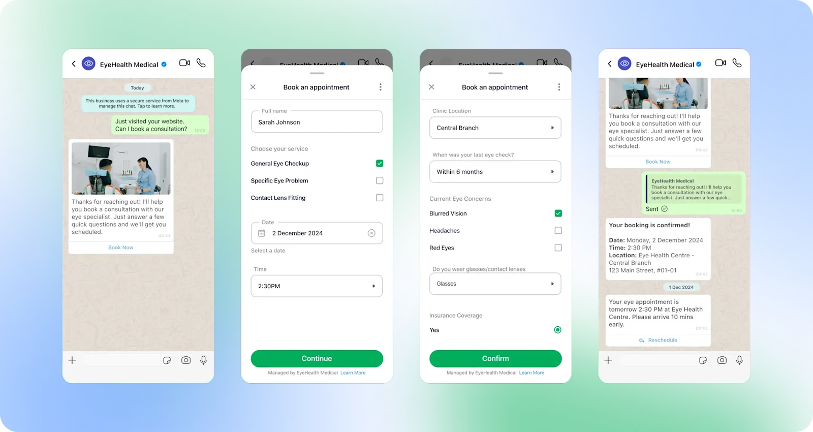 whatsapp flow Healthcare final