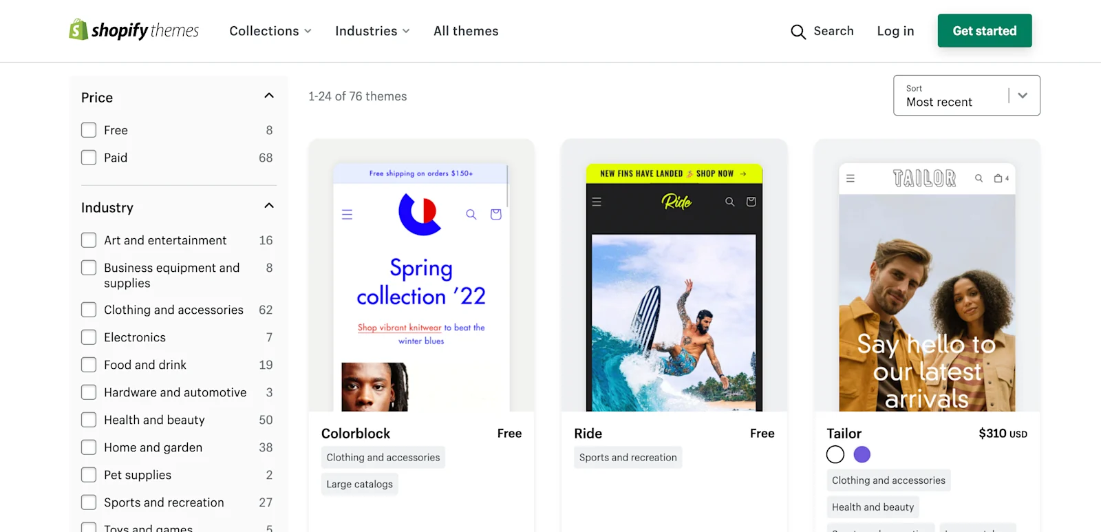 Shopify theme