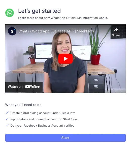 Comenzando con la API de WhatsApp Business para construir un chatbot