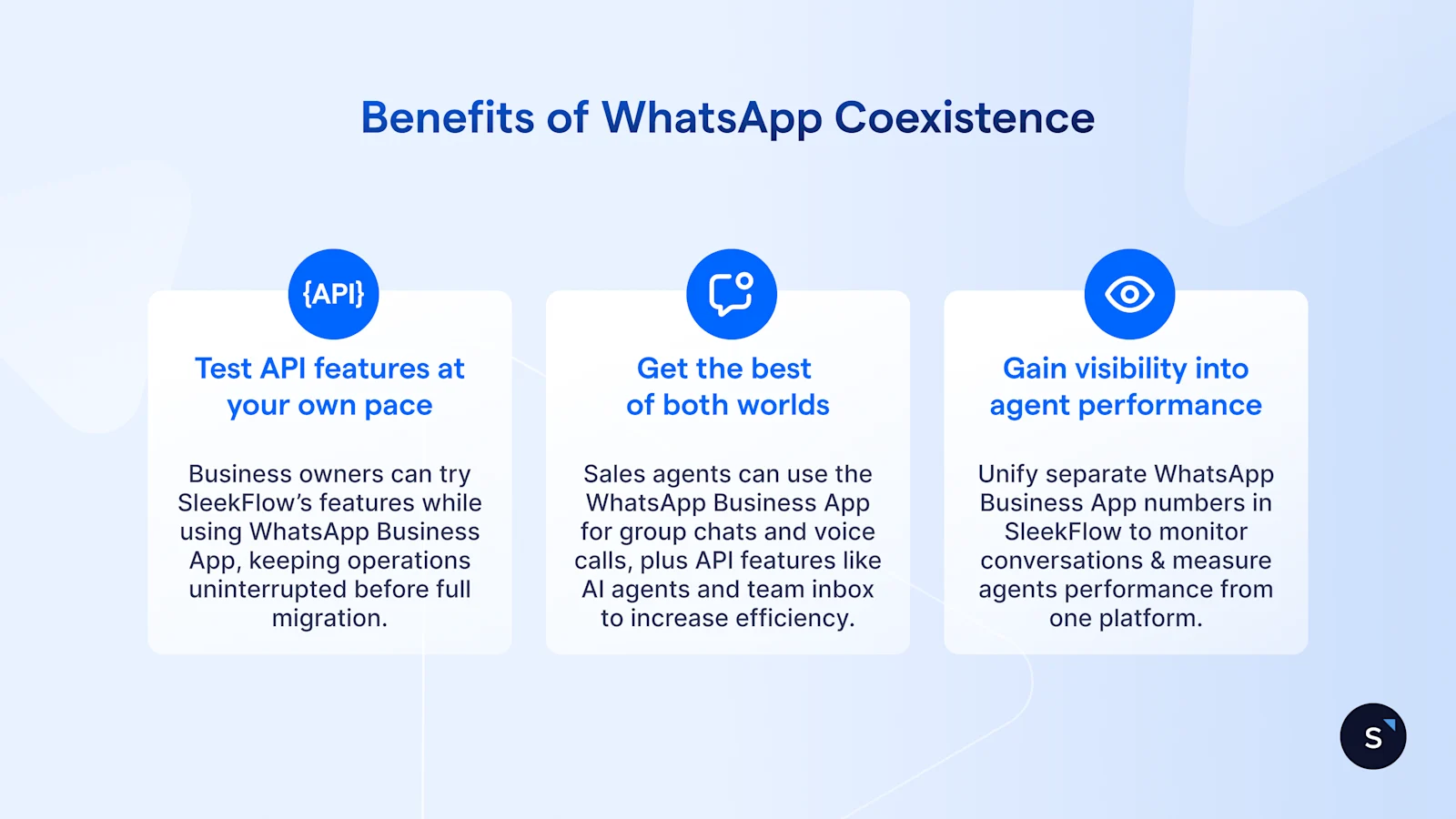 benefits of using whatsapp coex
