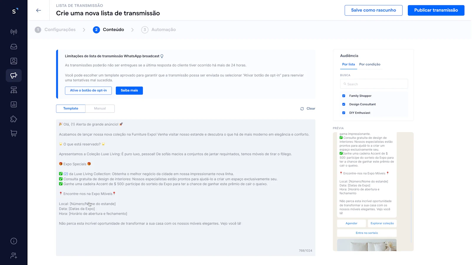 Lista de transmissão