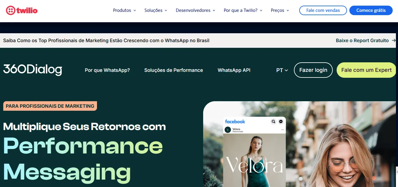 360 dialog home page
