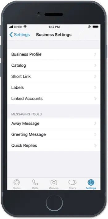 إعداد الرسائل المرسلة خارج أوقات العمل
