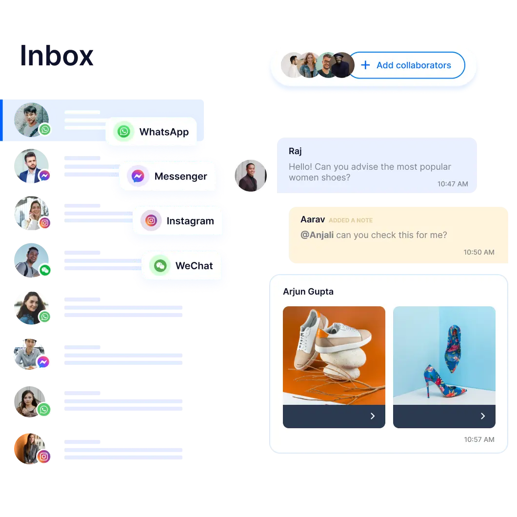 WATI alternative - omnichannel inbox