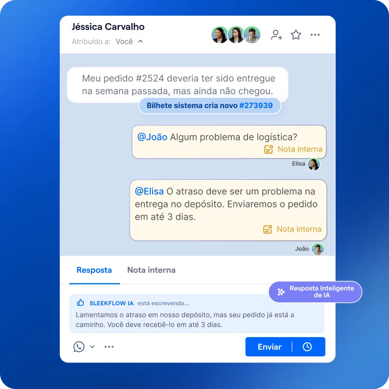 pt br tiktok pedido atrasado