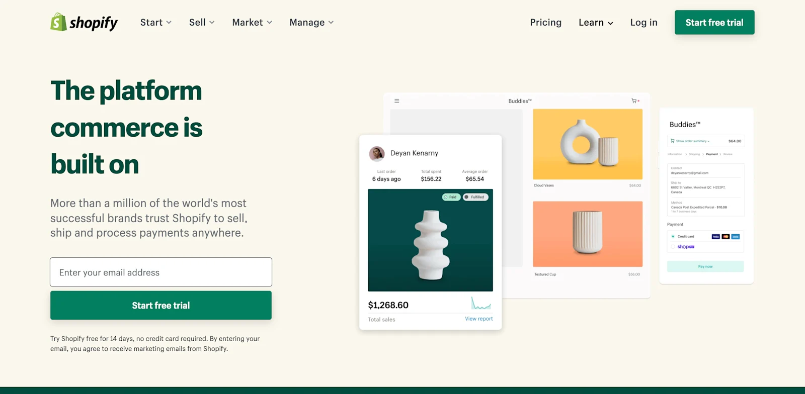 ecommerce platform shopify