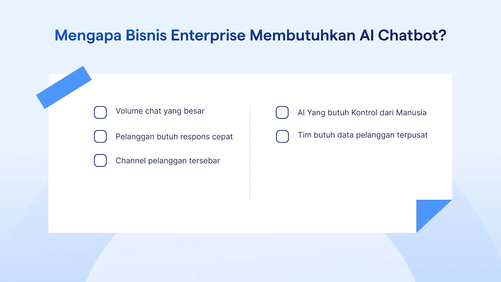 Mengapa Bisnis Enterprise Membutuhkan AI Chatbot