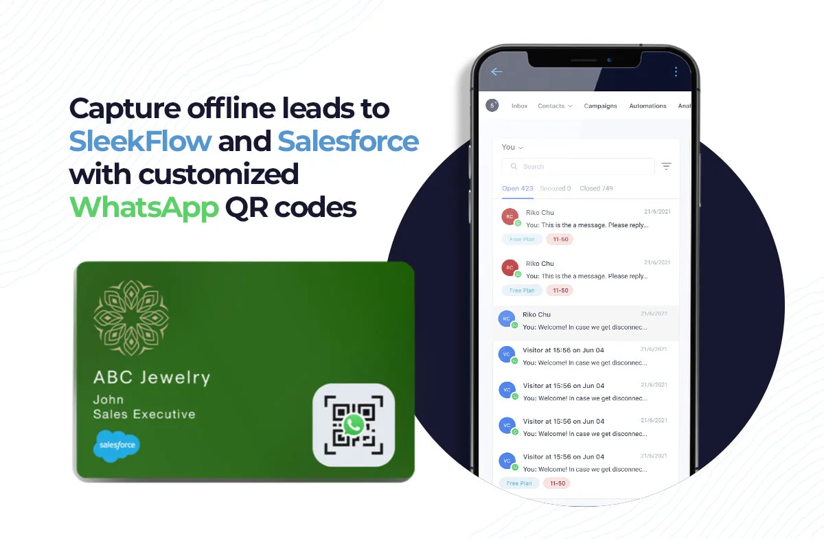 خصّص رمز QR الخاص بواتساب