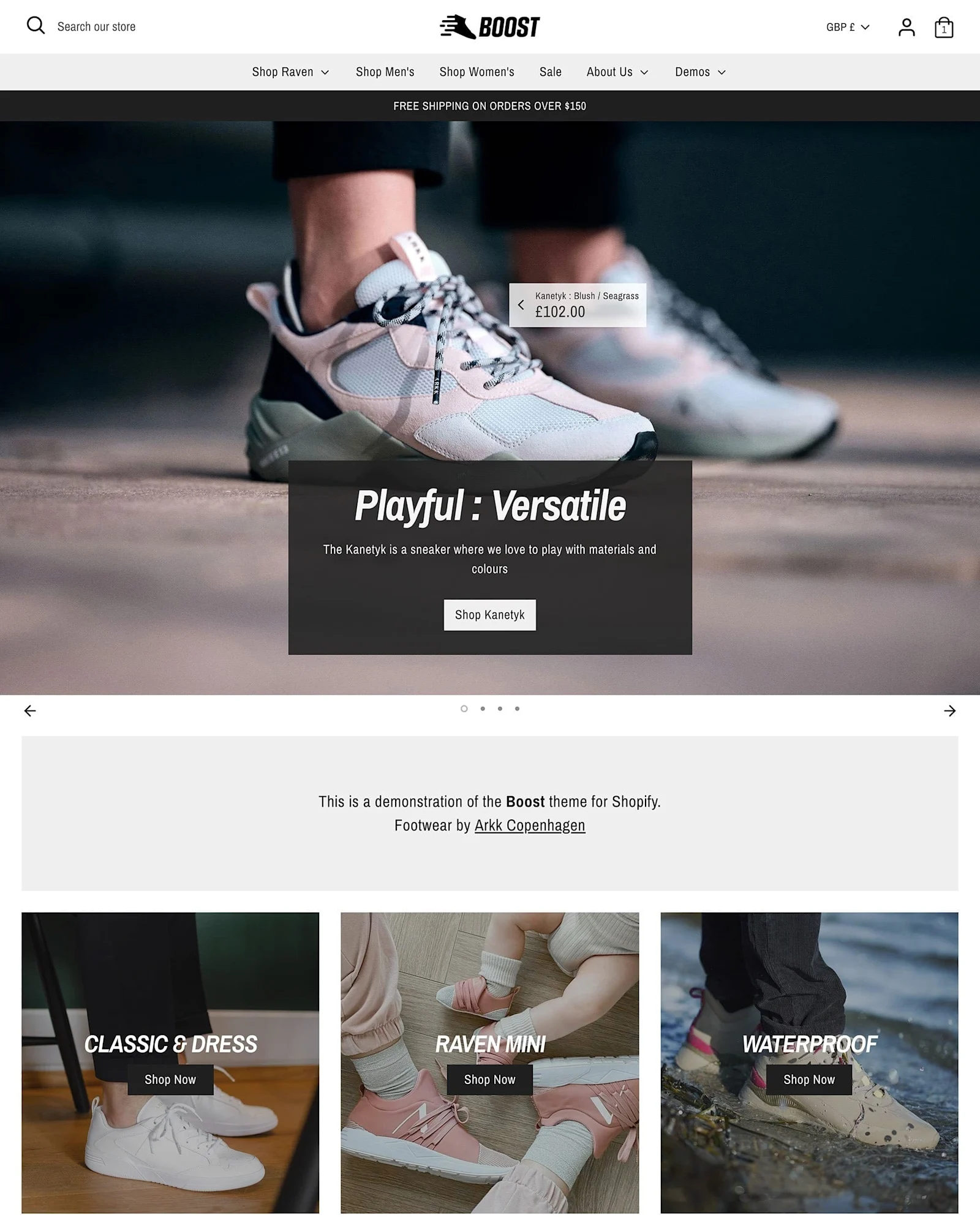 shopify theme boost