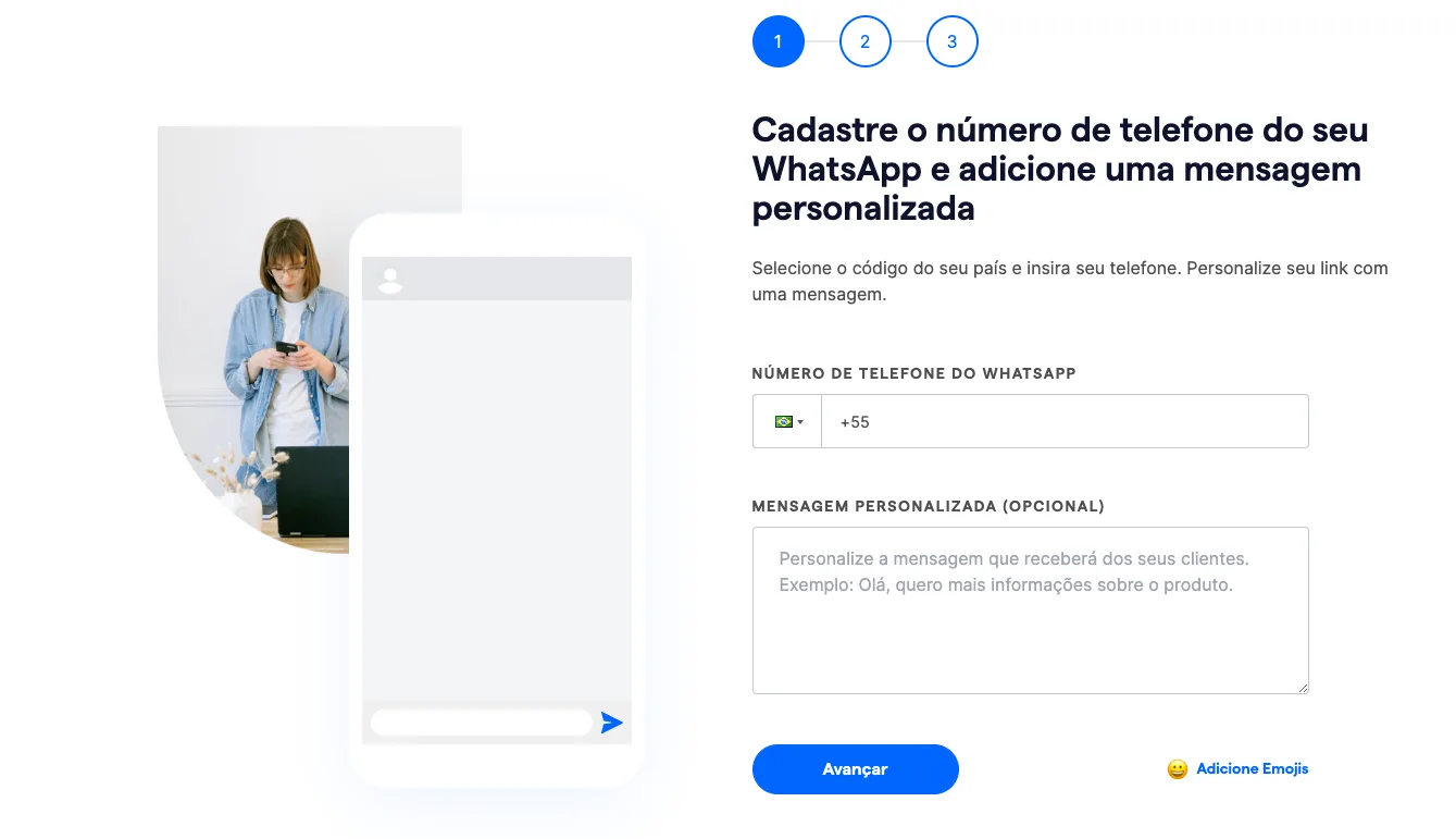O Gerador de Links do WhatsApp é uma ferramenta que permite criar um link personalizado que inicia uma conversa no aplicativo
