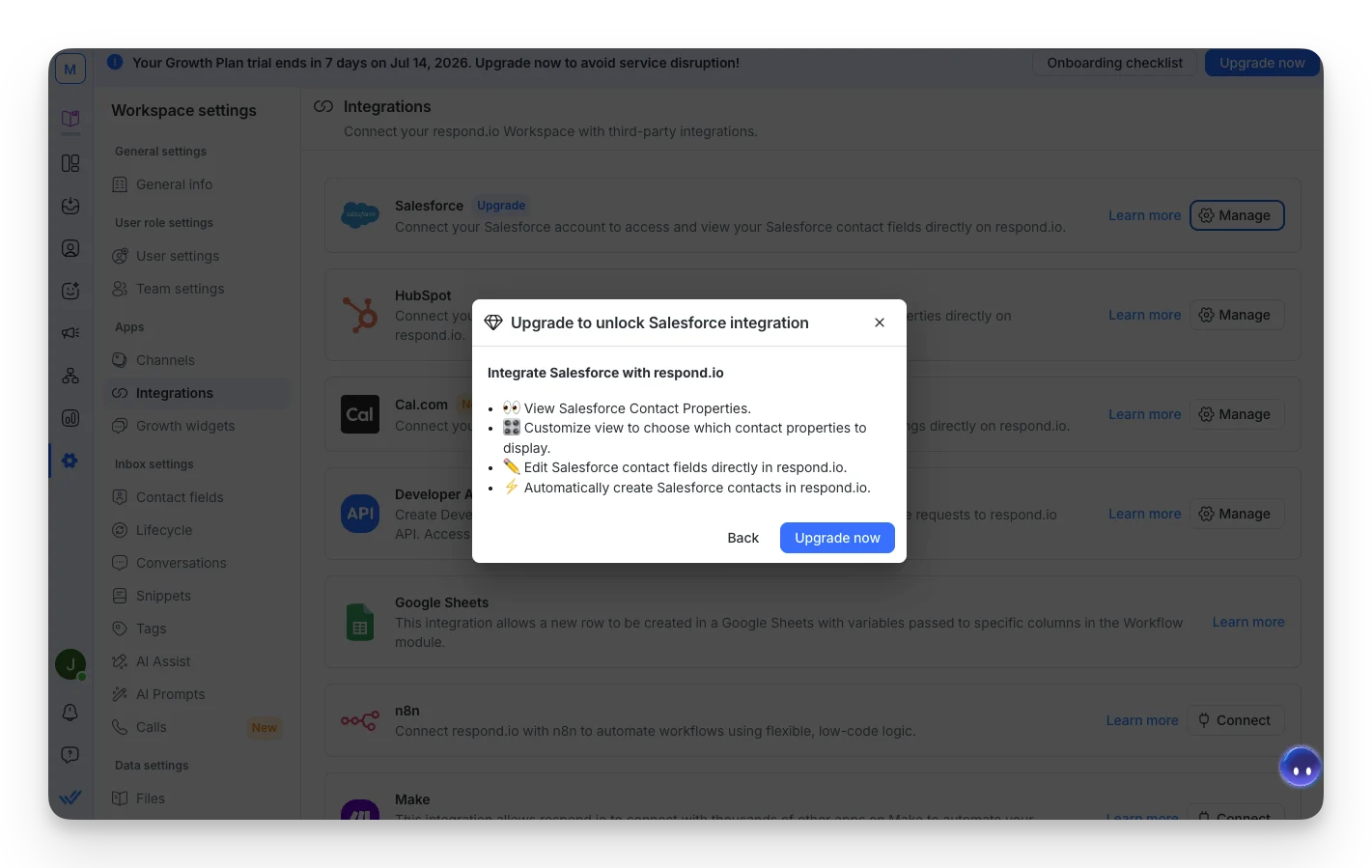 integrations