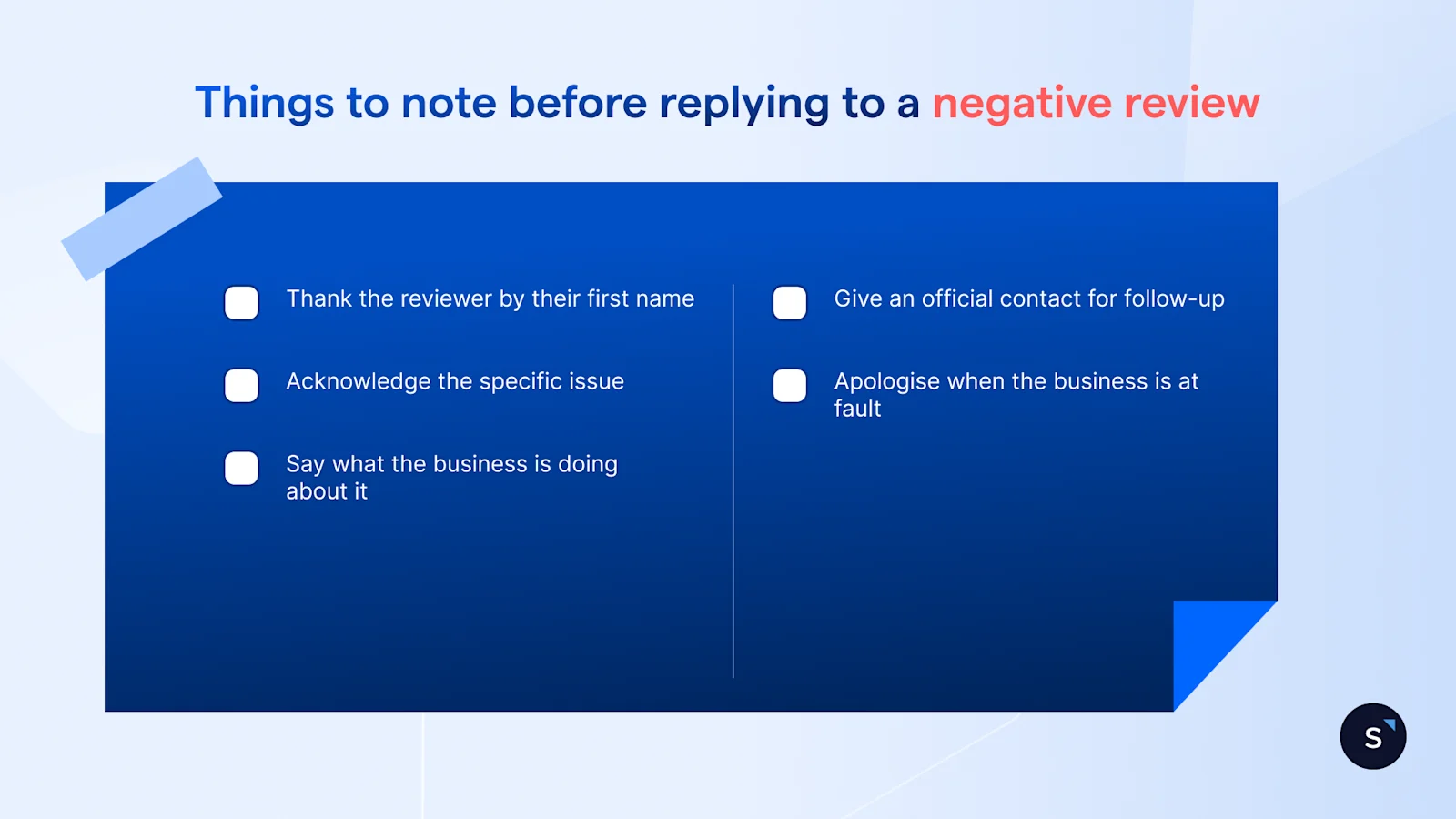 5 things to note before replying to a negative google review