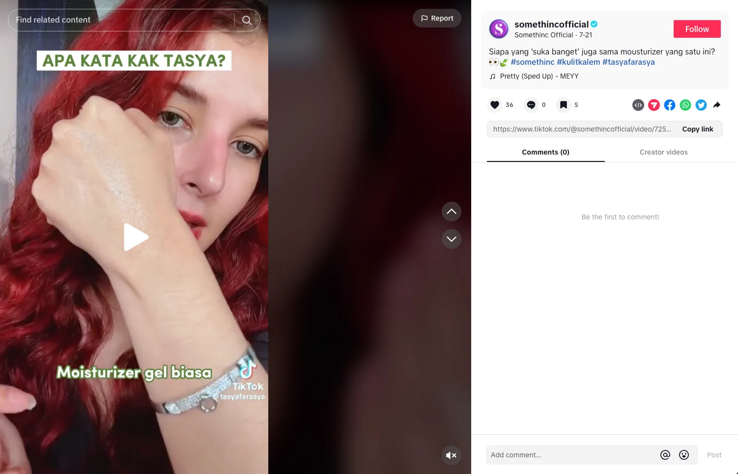 Konten TikTok Collab dengan Influencer