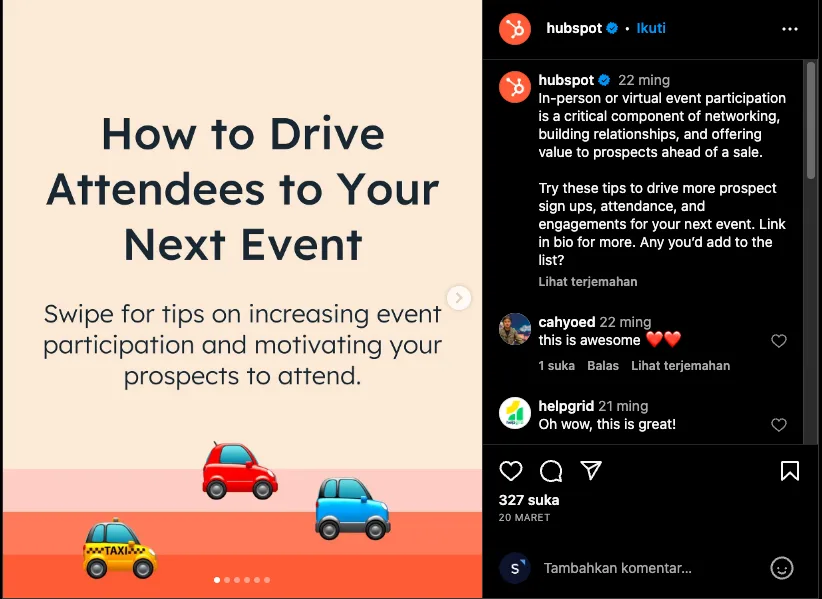 IG Carousell Edukatif