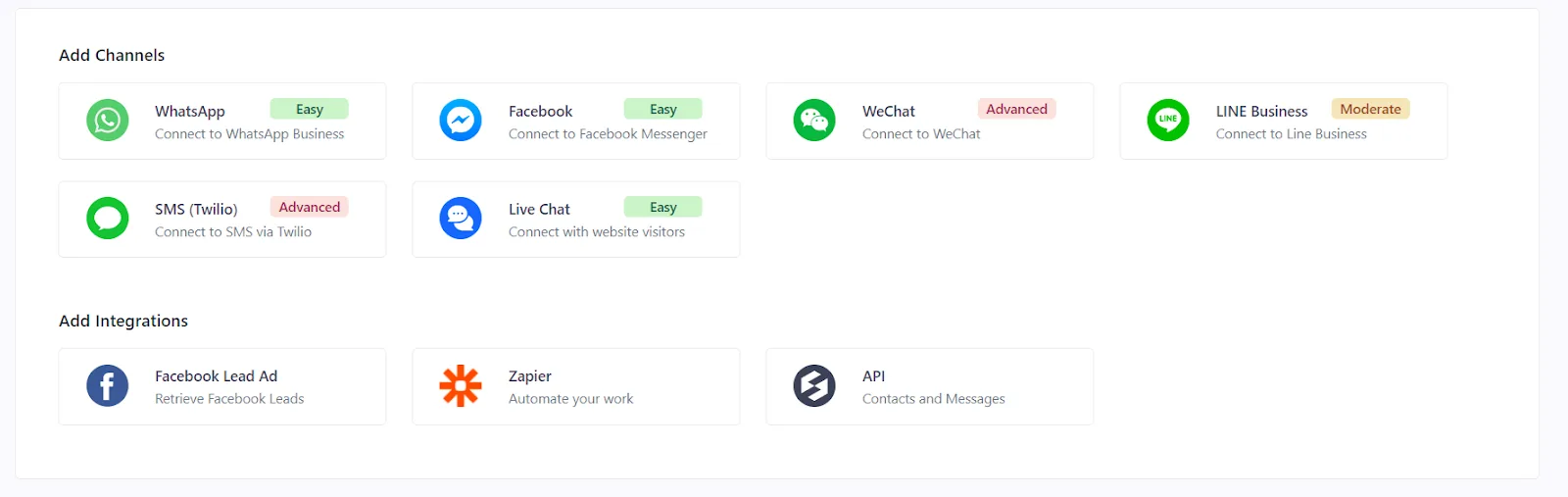 SleekFlow Platform – Channel