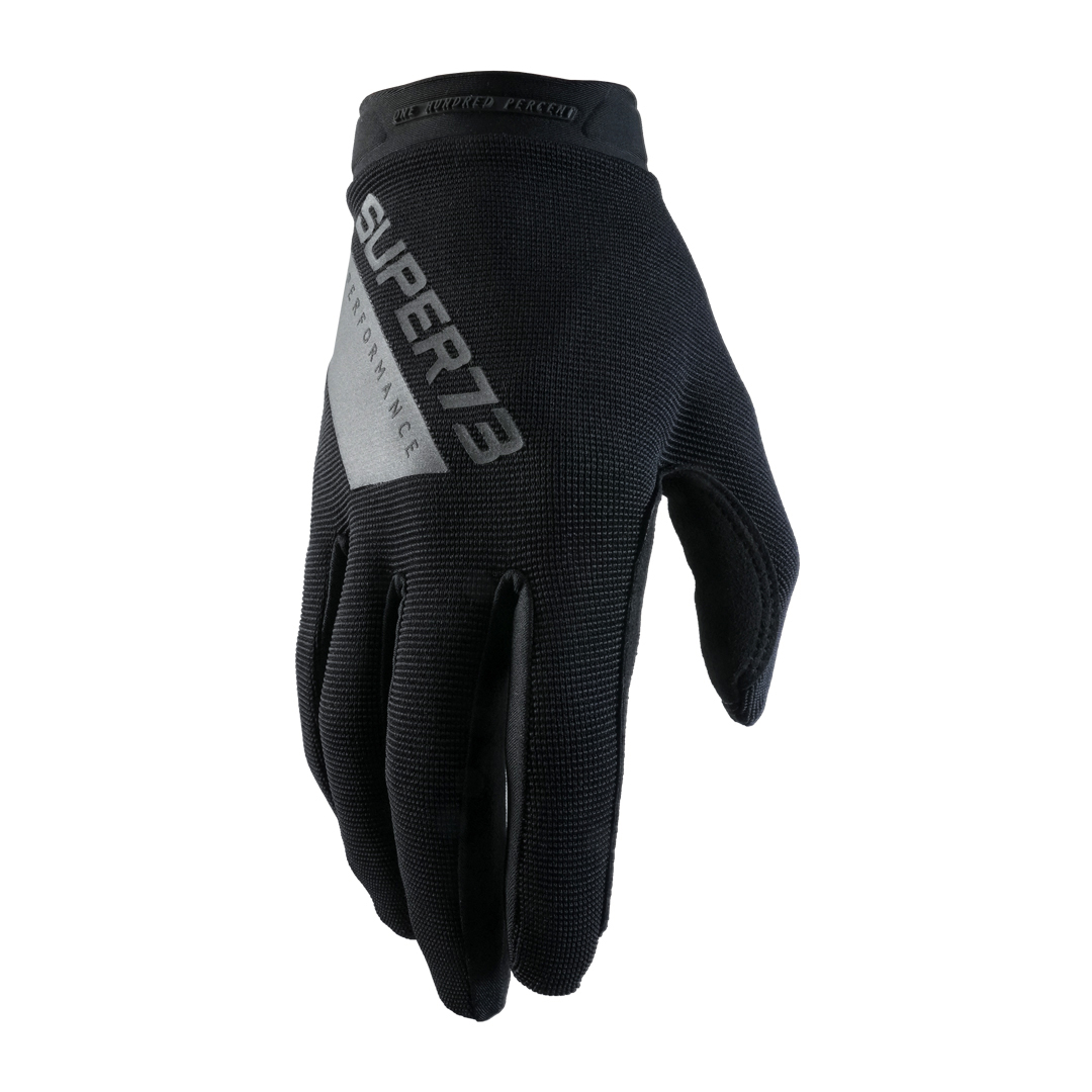 Front view of 100% x Super73 Ridecamp Glove.