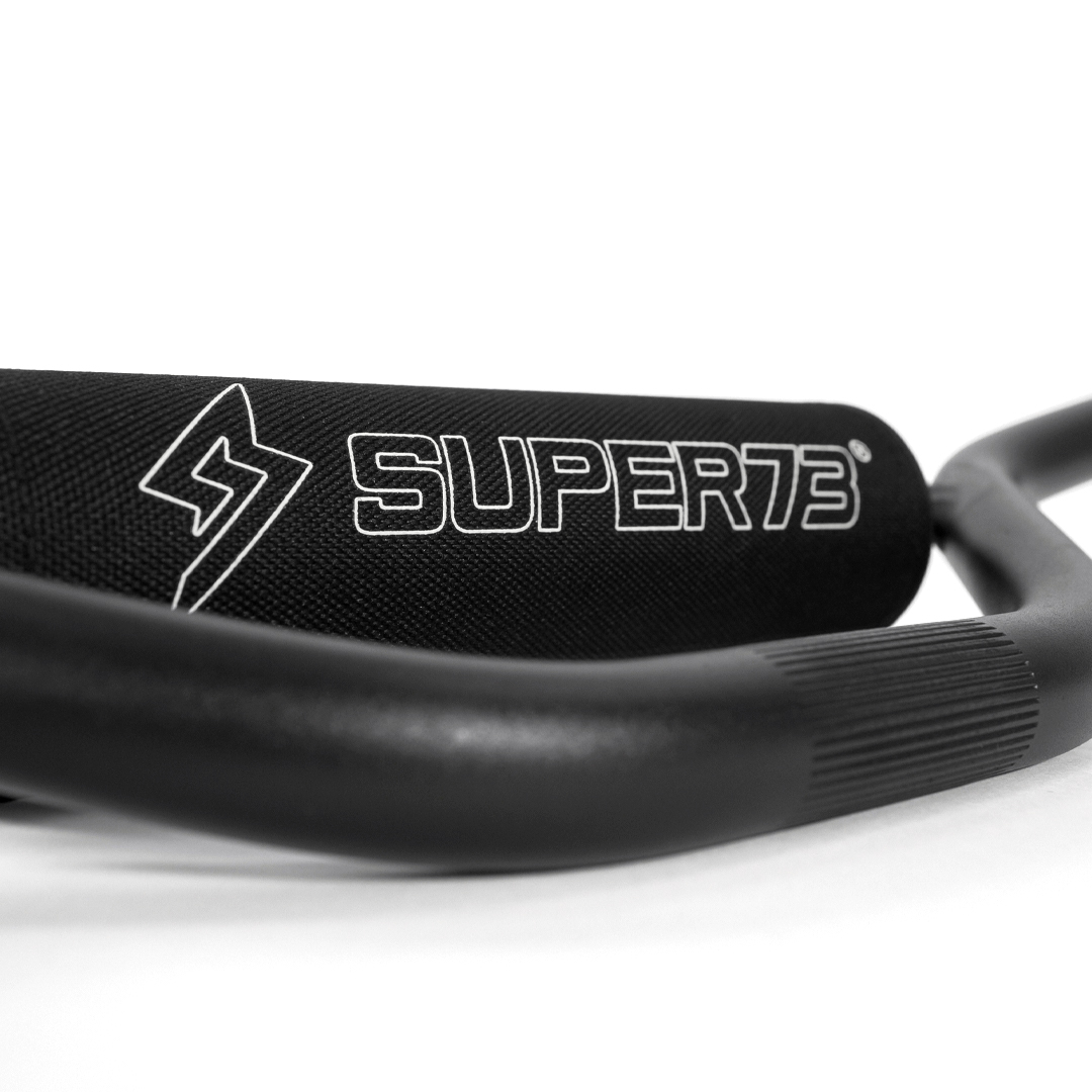 Low model handlebar on white background