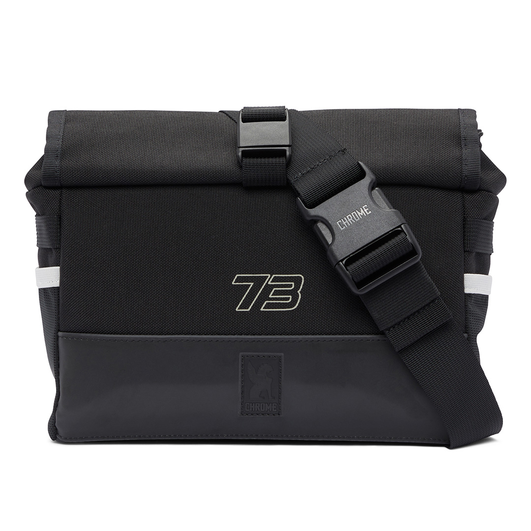 Chrome x Super73 Doubletrack Handlebar Sling on white background view 2