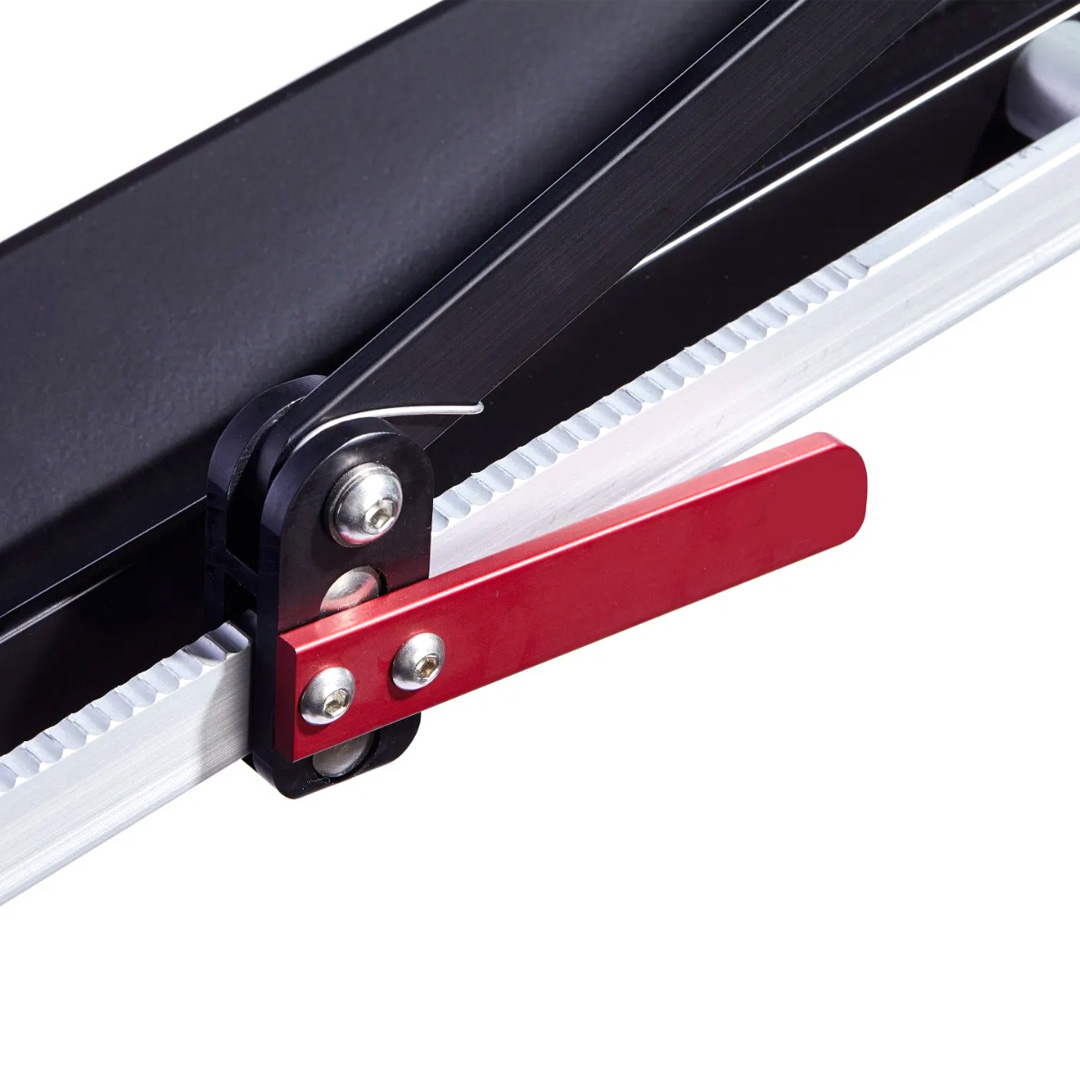 Detail view of 1UP USA X SUPER73 Bike Rack (with Fat Tire Spacer).