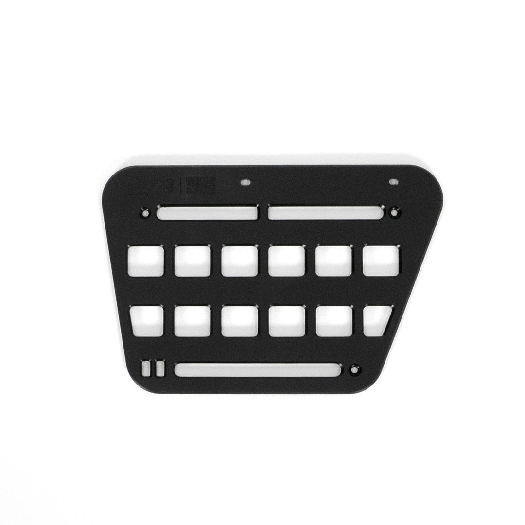 Side Molle Panel Set for ZX/Z MIAMI on white background.