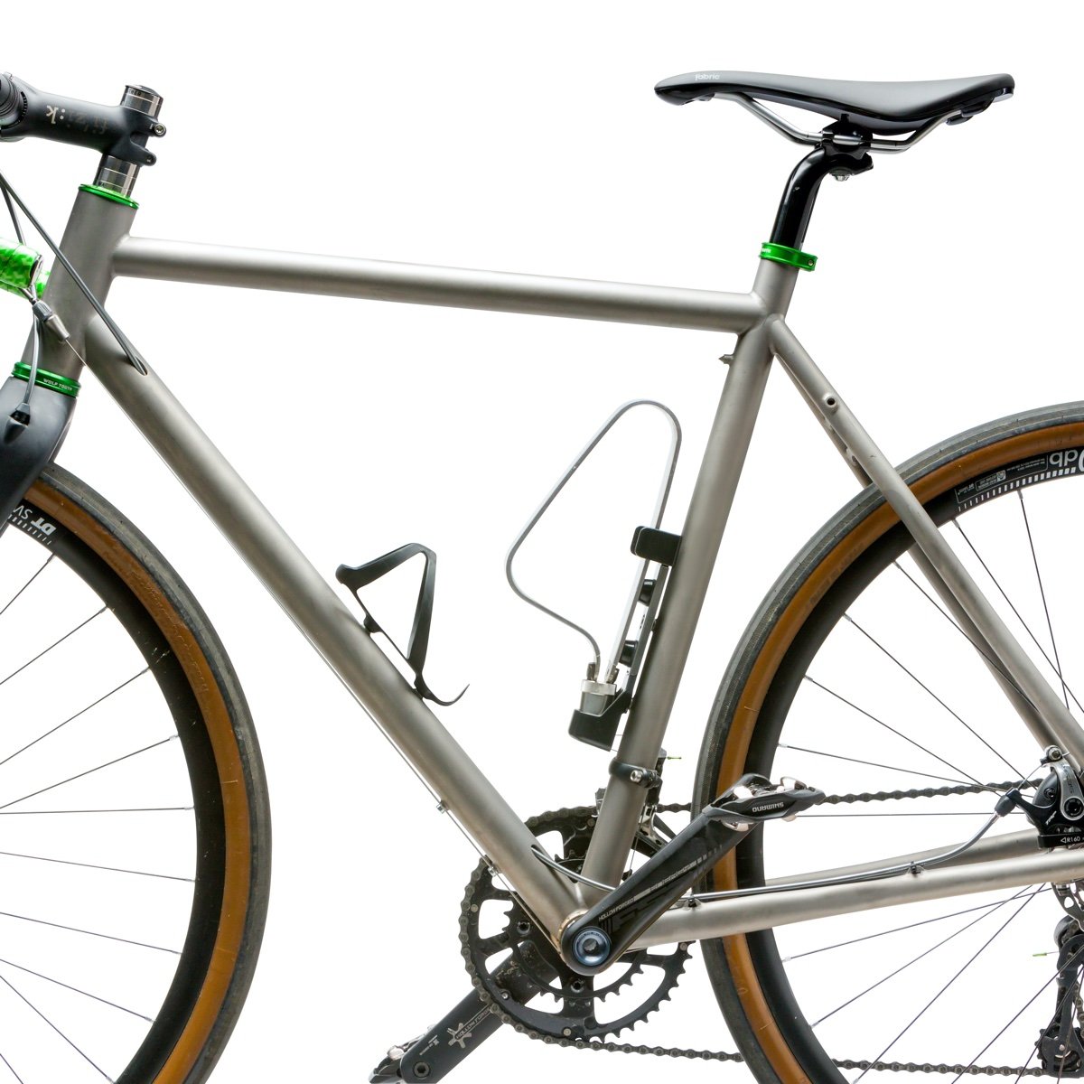 2-Pack of Keyed Alike Pair TiGr Mini Bike Locks on white background.