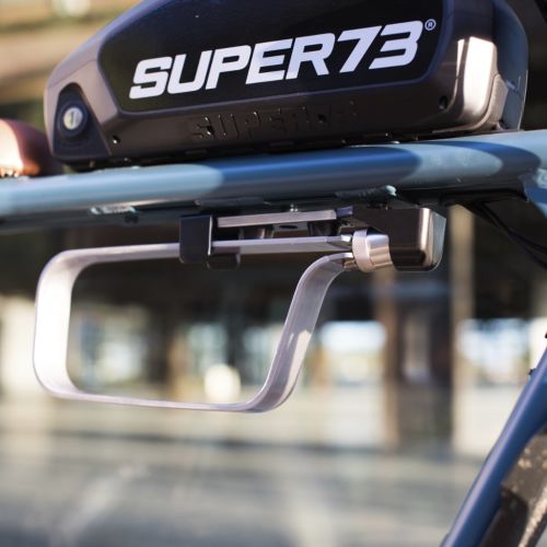 TiGr Mini+ Bike Lock mounted under battery on S2 model.