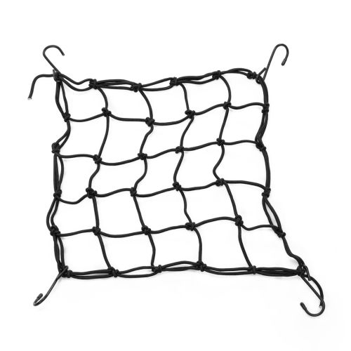 Top view of Super73 Cargo Crate net on white background.