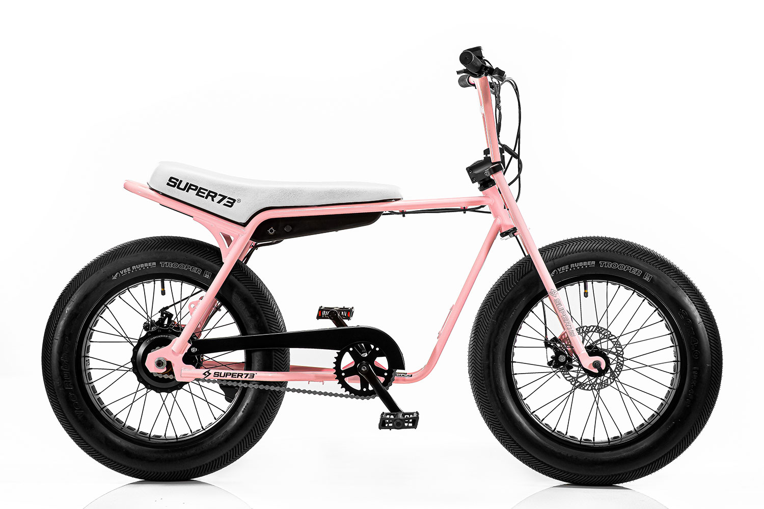 Side view of the Super73-Z1 Millennial Pink