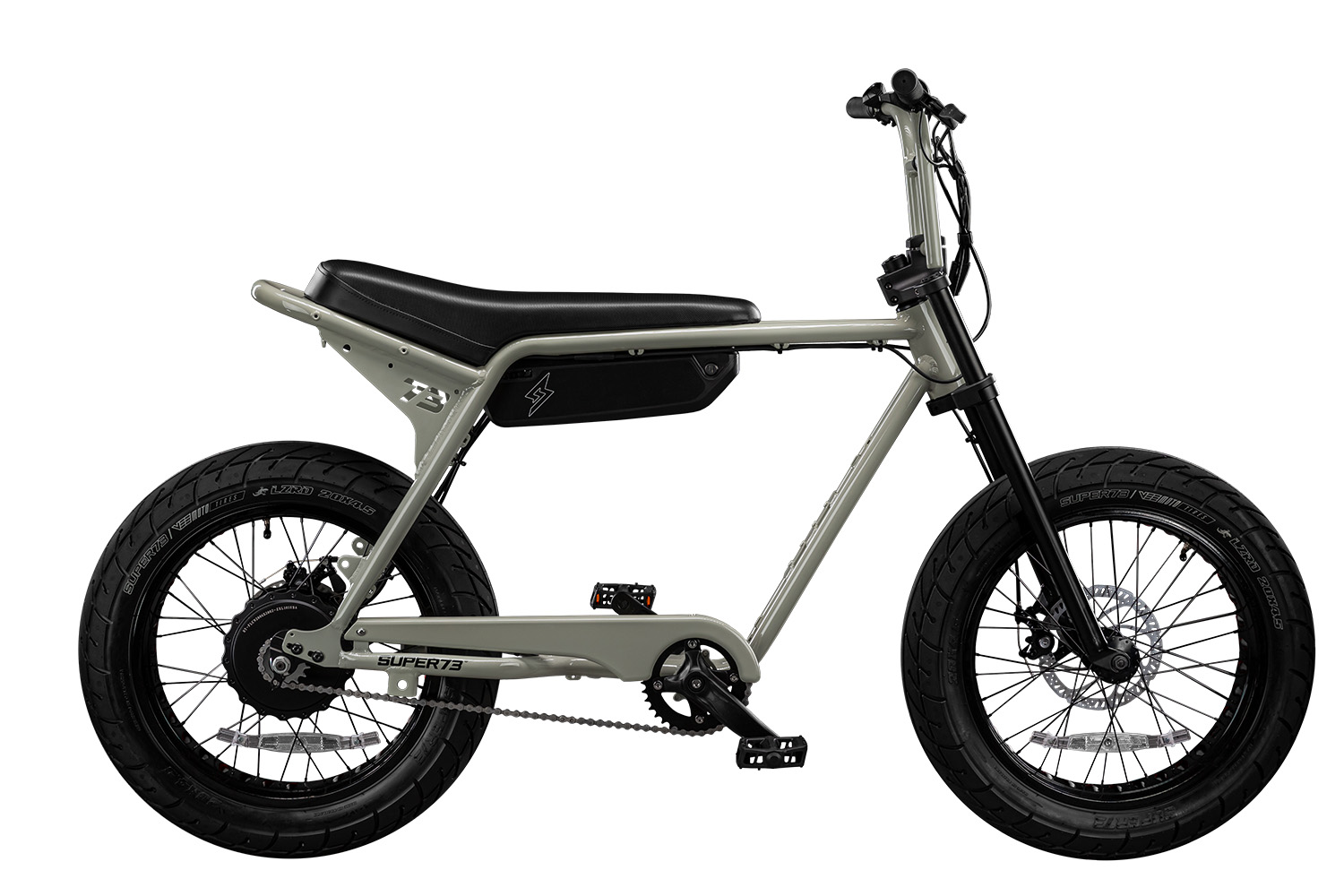 Side view of the Super73-ZX Moon Rock