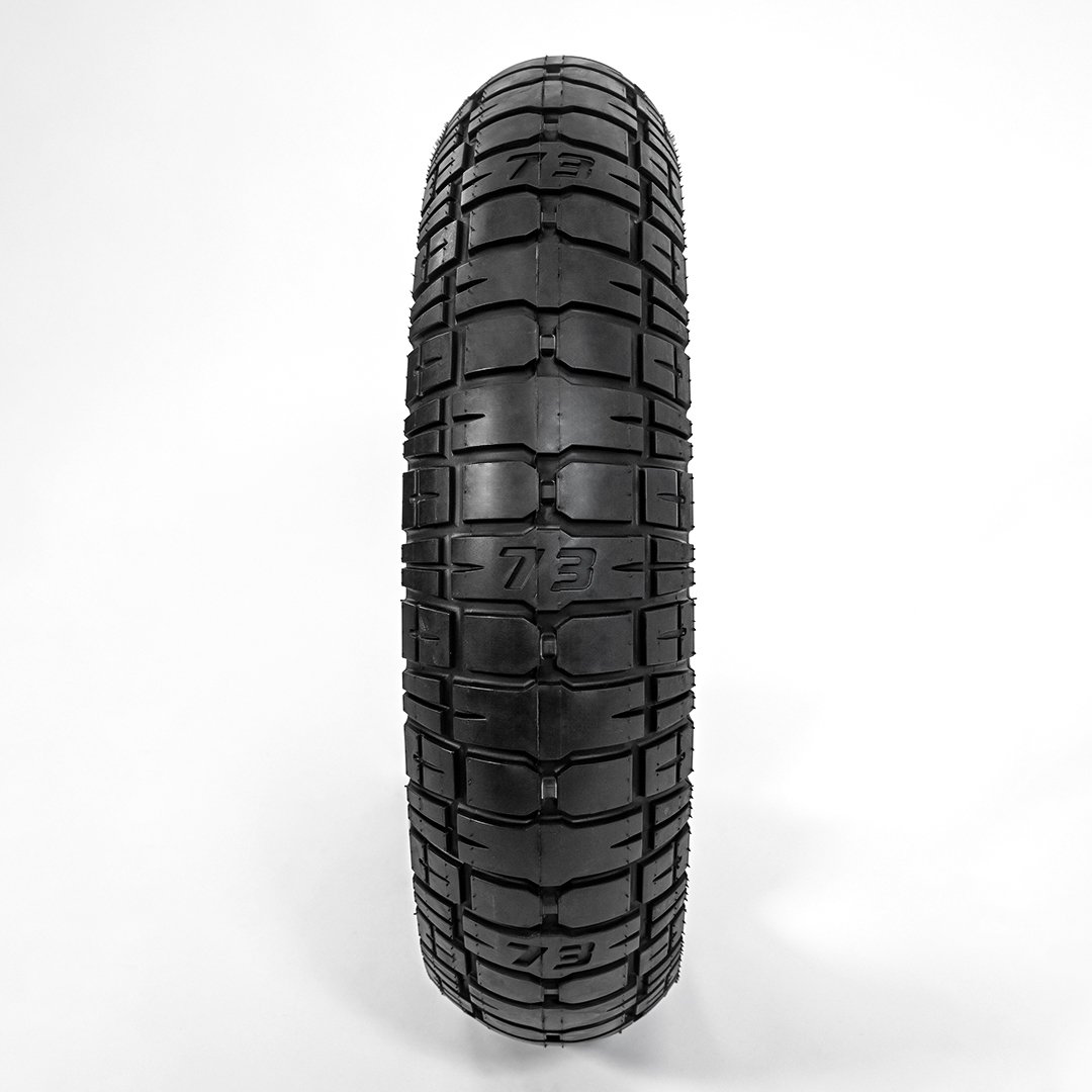 Front detail view of a single BDGR Tire 20" x 4.5"