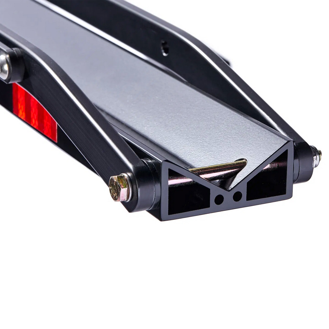 Detail view of 1UP USA X SUPER73 Bike Rack (with Fat Tire Spacer).