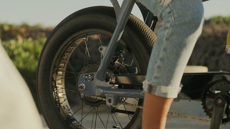 Super73 PDP ZMiami TrooperTires Closeup of the Trooper tire showing the street tread.