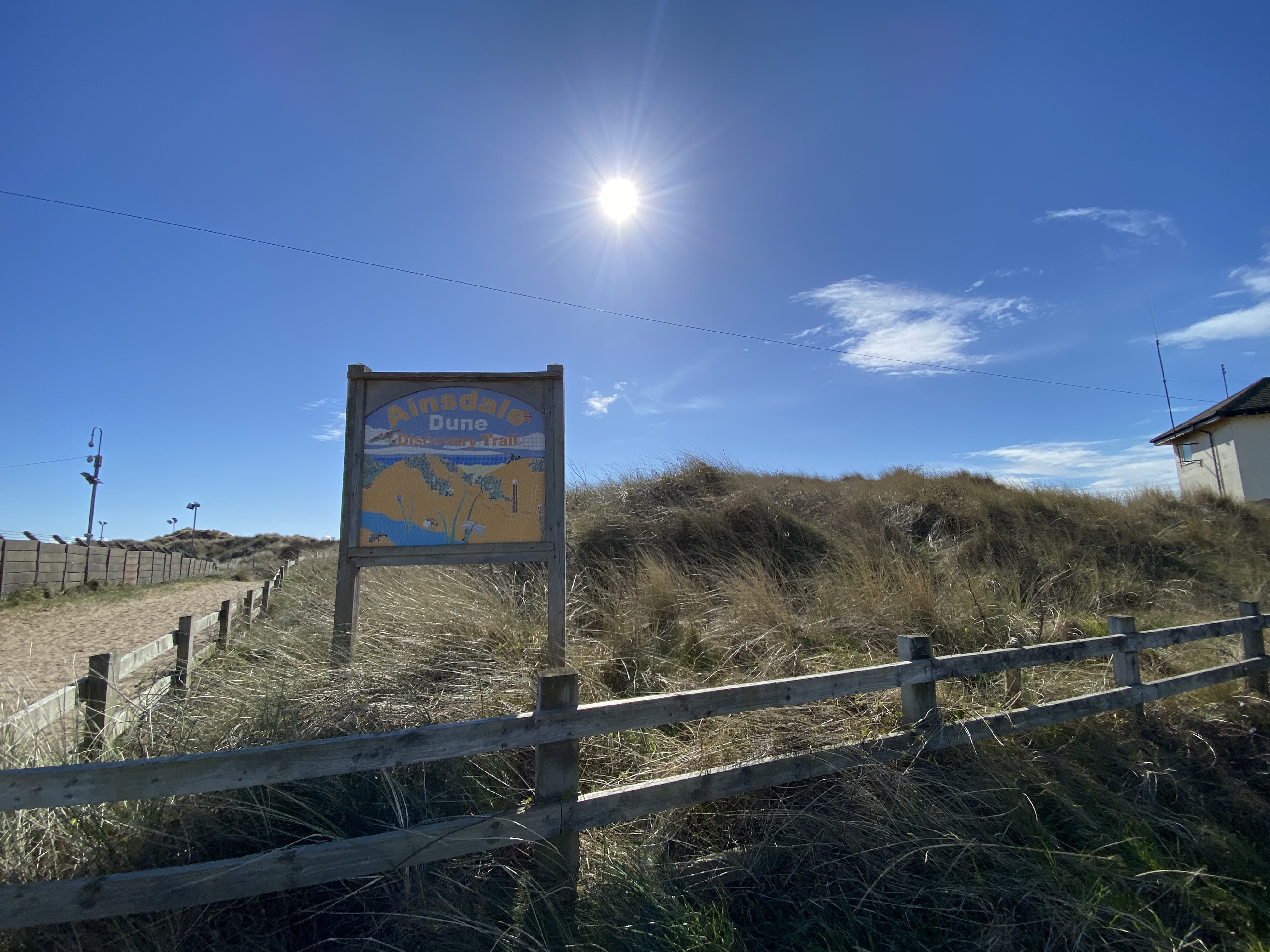 Ainsdale beach adventure trail