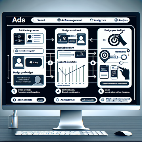 A desktop screen showing LinkedIn ads creation process.