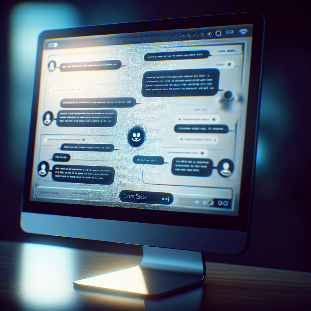 A computer screen with ChatGPT dialogue box.